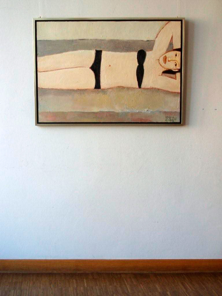 Krzysztof Kokoryn - Nude (Oil on Canvas | Wymiary: 105 x 75 cm | Cena: 8300 PLN)