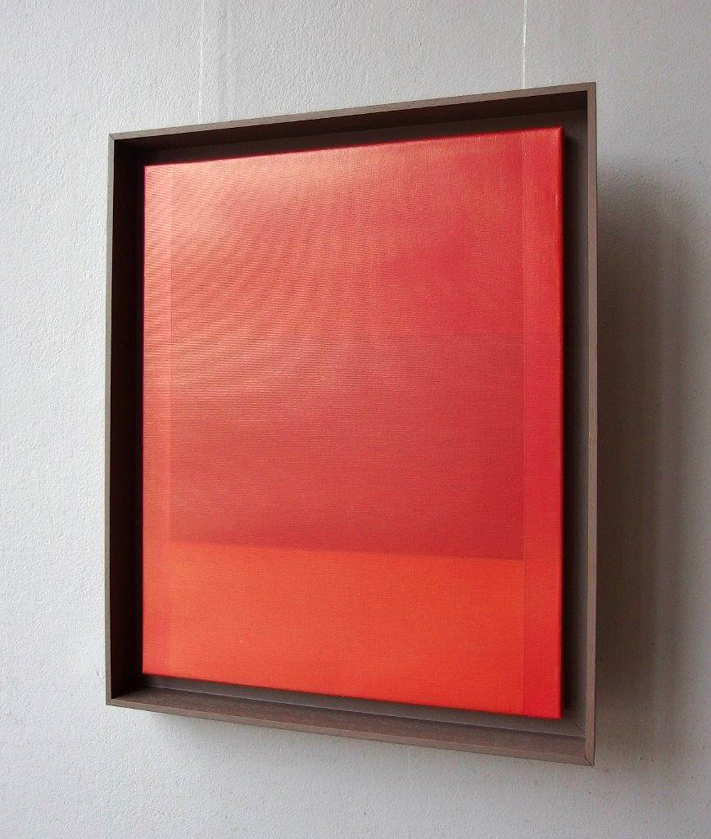 Anna Podlewska - Deep red (Oil on Canvas | Wymiary: 46 x 56 cm | Cena: 2000 PLN)