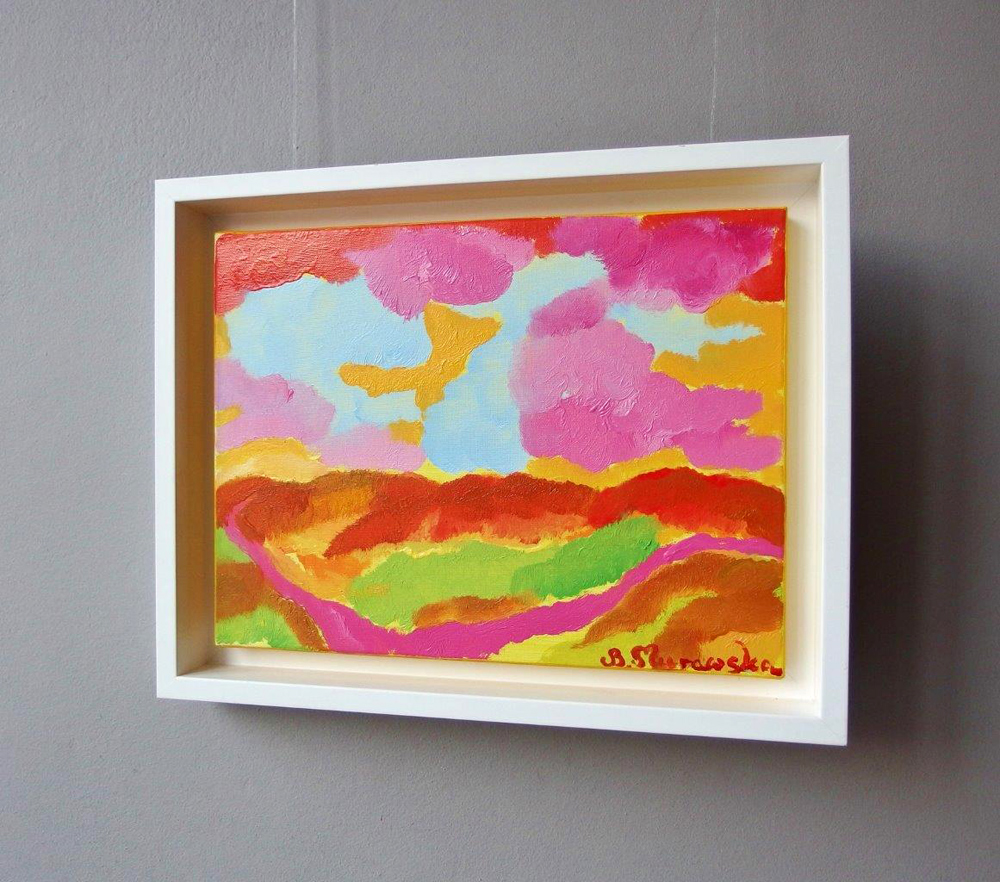 Beata Murawska - Candy landscape (Oil on Canvas | Größe: 48 x 38 cm | Preis: 2500 PLN)