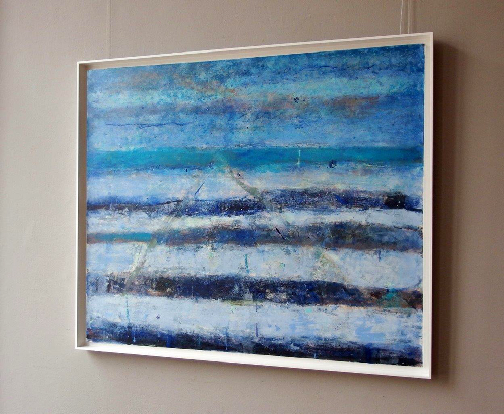 Martyna Merkel - Seaside disorder (Acrylic on canvas | Größe: 126 x 106 cm | Preis: 5500 PLN)