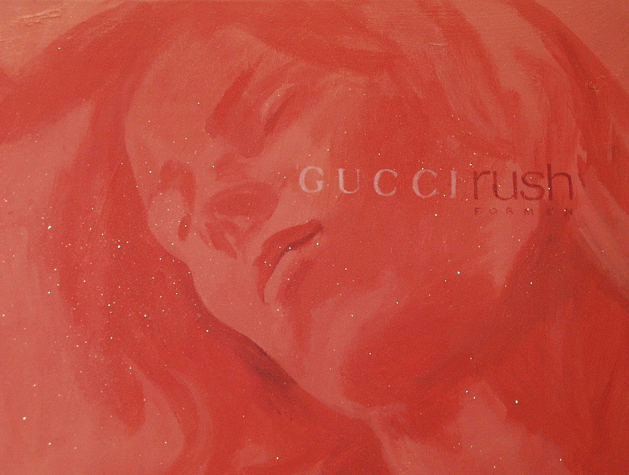 Agnieszka Brzeżańska - Gucci-Rush (Oil on Canvas | Wymiary: 106 x 76 cm | Cena: 13000 PLN)