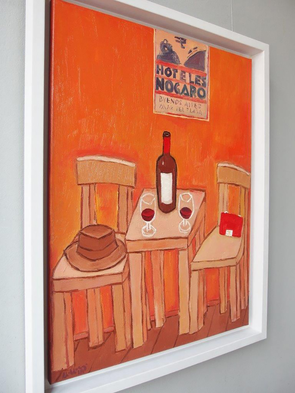 Krzysztof Kokoryn - Hotel Es Nogaro (Oil on Canvas | Size: 69 x 89 cm | Price: 7000 PLN)