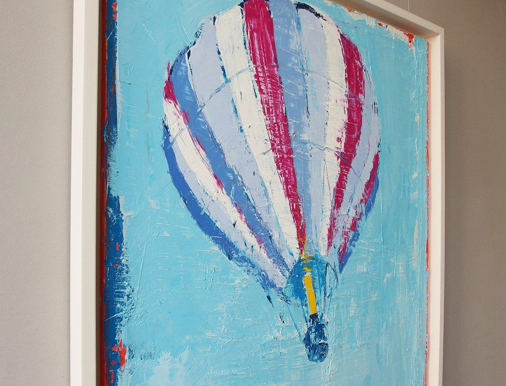 Jacek Łydżba - Balloon (Oil on Canvas | Size: 109 x 129 cm | Price: 7000 PLN)