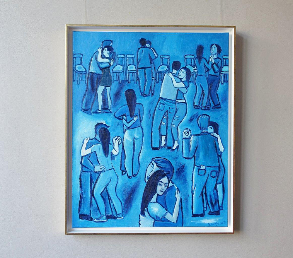 Krzysztof Kokoryn - Milonga (Oil on Canvas | Wymiary: 86 x 106 cm | Cena: 6300 PLN)