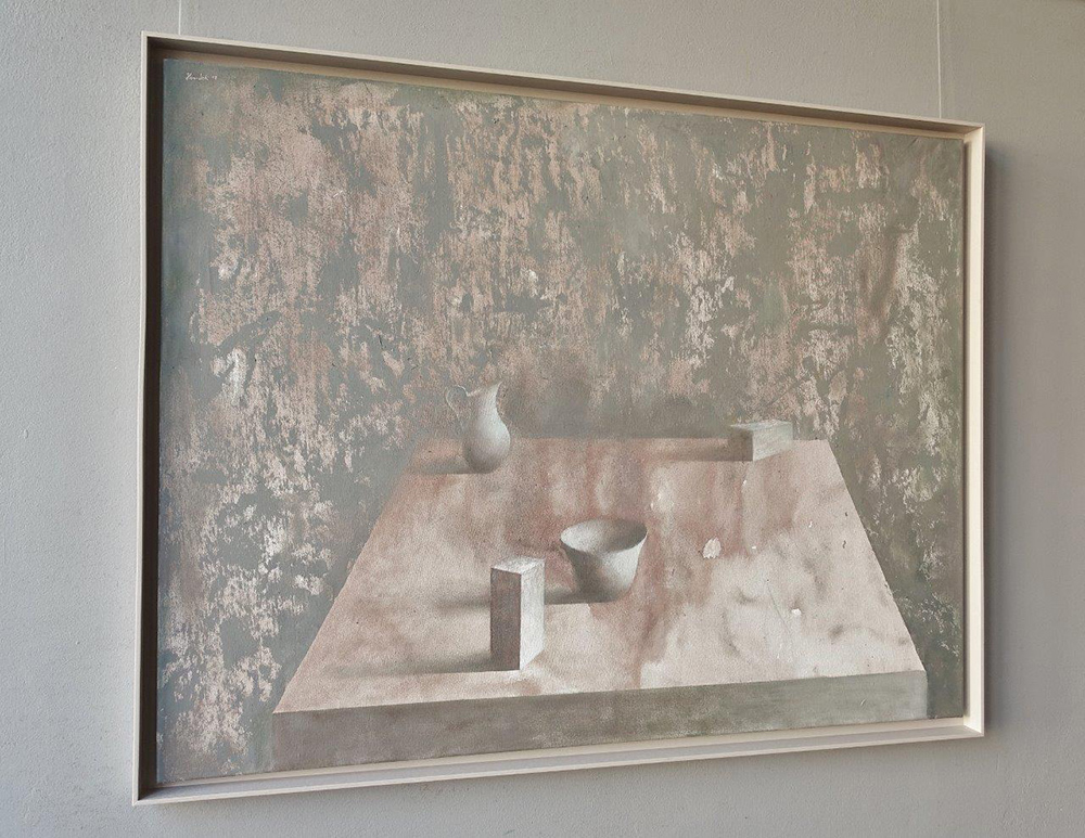 Łukasz Huculak - Still life (Oil on Canvas | Wymiary: 136 x 106 cm | Cena: 9500 PLN)