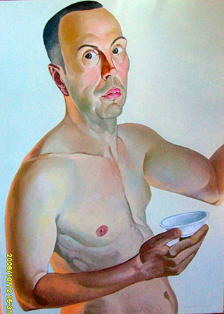 Tomasz Karabowicz : Self Portrait : Oil on Canvas