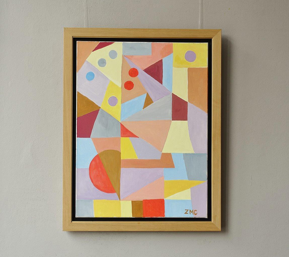 Zofia Matuszczyk-Cygańska - Puzzle (Oil on Canvas | Wymiary: 72 x 92 cm | Cena: 9000 PLN)