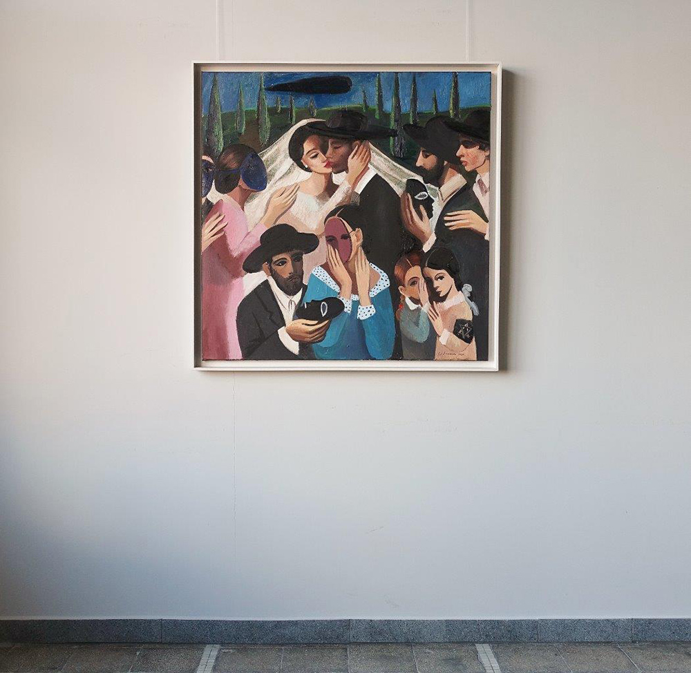 Katarzyna Karpowicz - Last wedding (Oil on Canvas | Size: 96 x 96 cm | Price: 13000 PLN)