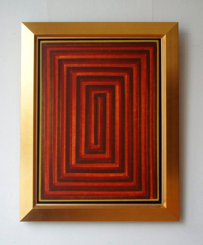 Łukasz Majcherowicz - Meander (Oil on Canvas | Größe: 80 x 101 cm | Preis: 10000 PLN)
