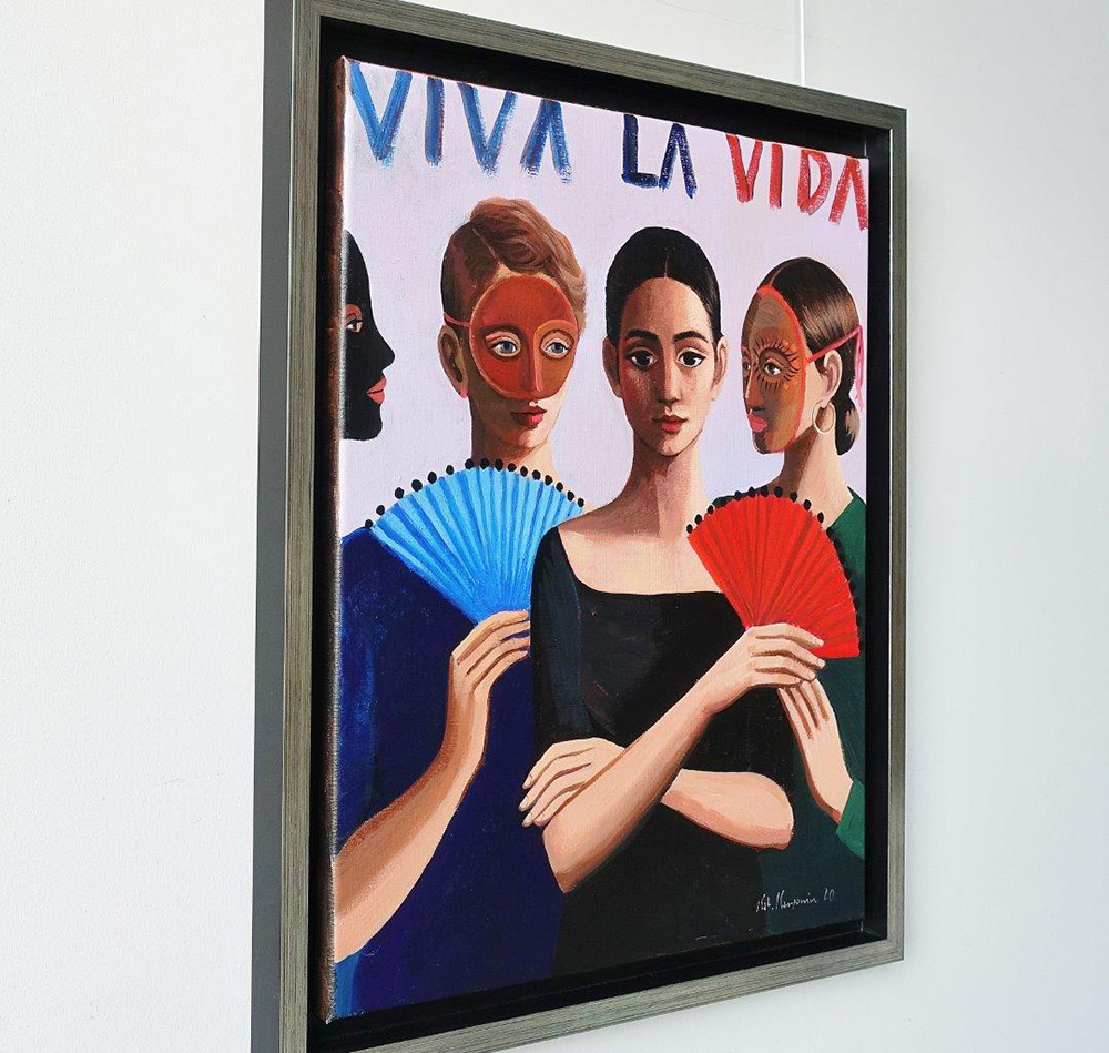 Katarzyna Karpowicz - Viva La Vida (Oil on Canvas | Size: 58 x 68 cm | Price: 8500 PLN)