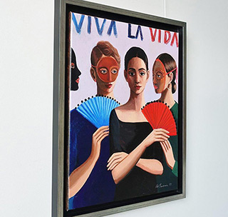 Katarzyna Karpowicz : Viva La Vida : Oil on Canvas