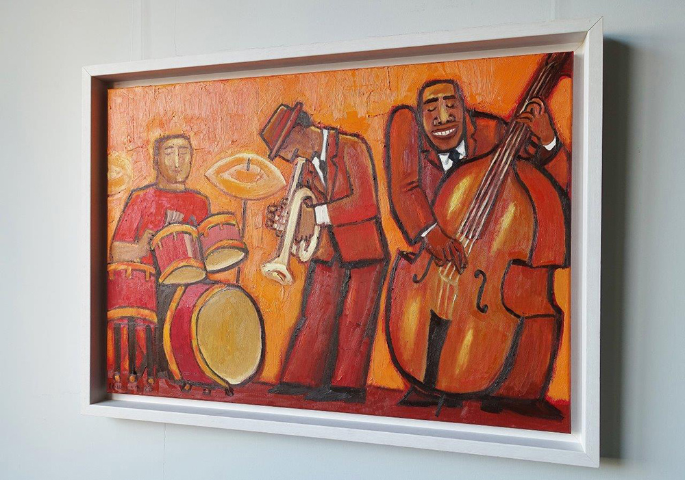 Krzysztof Kokoryn - Trio (Oil on Canvas | Size: 108 x 78 cm | Price: 7000 PLN)