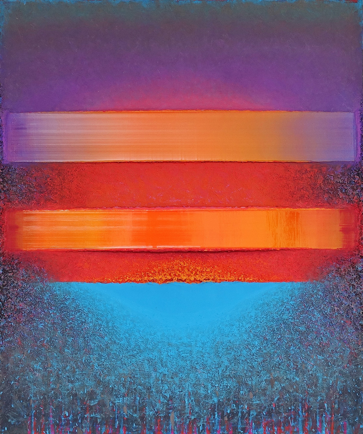Sebastian Skoczylas - Diffusion (Oil on Canvas | Size: 108 x 128 cm | Price: 12000 PLN)