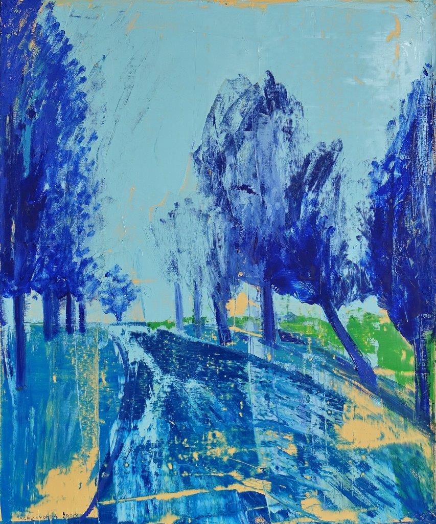 Jacek Łydżba - Polish landscape (Oil on Canvas | Size: 106 x 126 cm | Price: 8000 PLN)