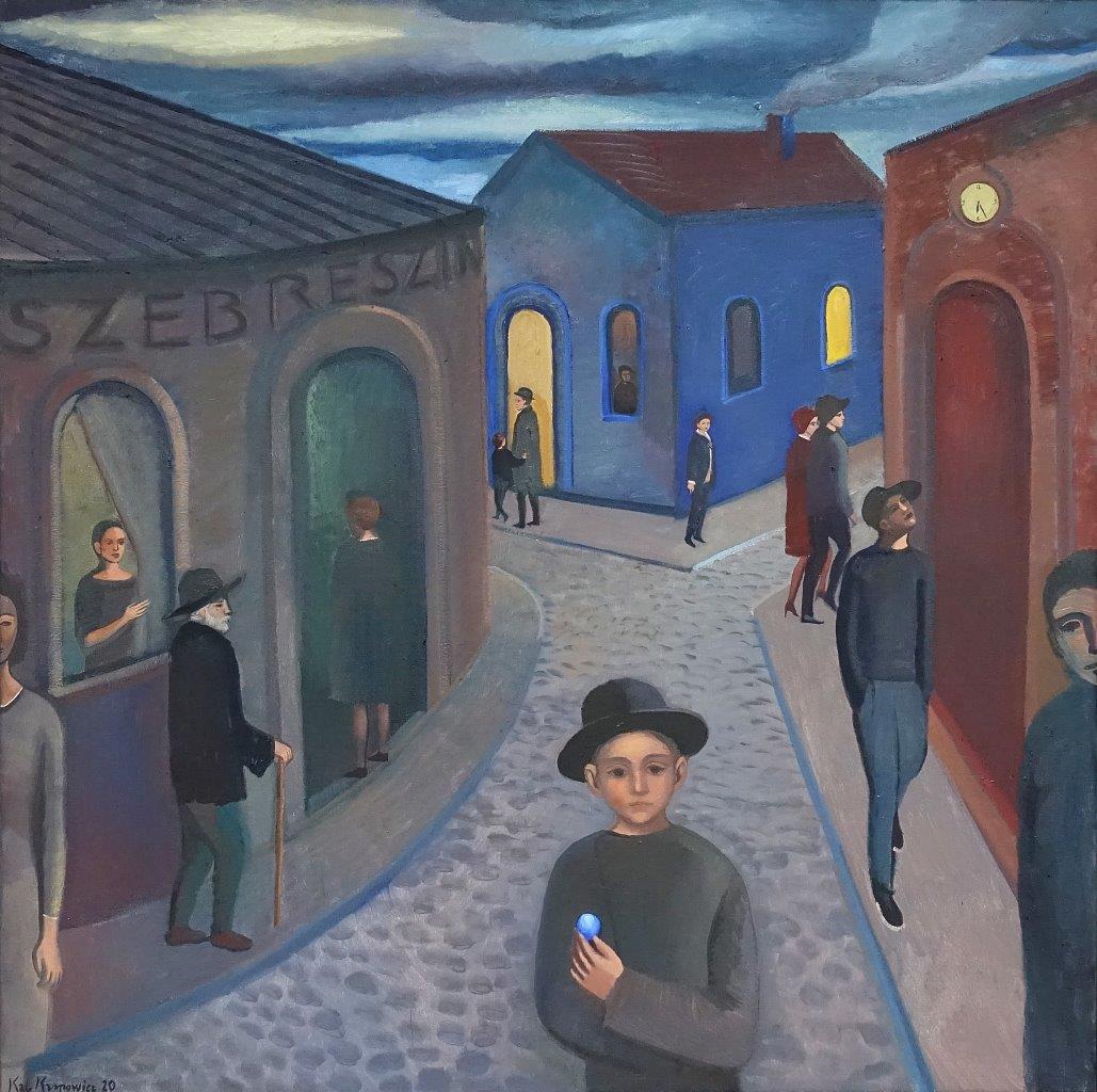 Katarzyna Karpowicz - Before evening comes (Oil on Canvas | Wymiary: 116 x 116 cm | Cena: 16000 PLN)