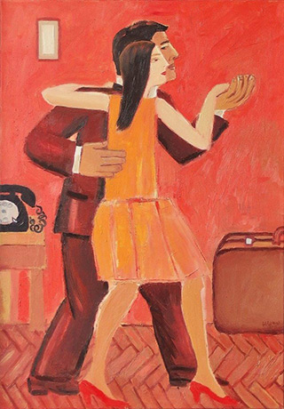 Krzysztof Kokoryn : Suitcase : Oil on Canvas