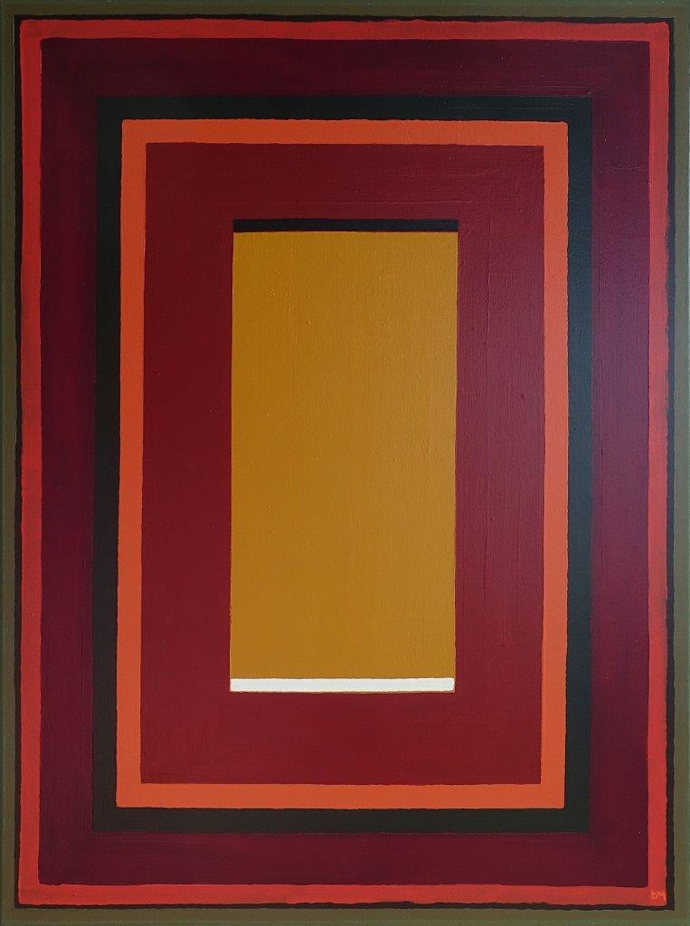 Łukasz Majcherowicz - Light - Shadow (Mixed media on canvas | Size: 90 x 120 cm | Price: 8000 PLN)
