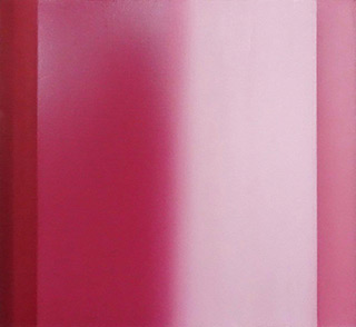 Anna Podlewska : Passage in purple : Oil on Canvas
