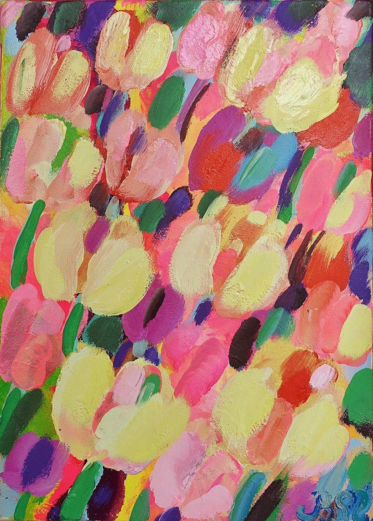Beata Murawska - Pink day (Oil on Canvas | Wymiary: 38 x 51 cm | Cena: 3000 PLN)
