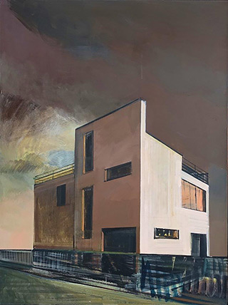 Maria Kiesner : Villa : Oil on Canvas