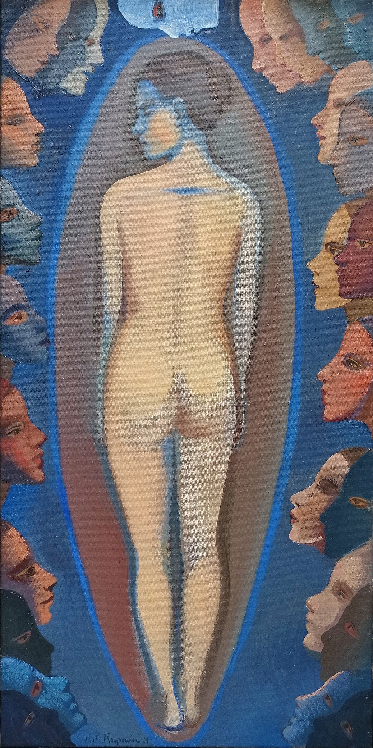 Katarzyna Karpowicz - Synesthesia (Oil on Canvas | Size: 56 x 106 cm | Price: 15000 PLN)