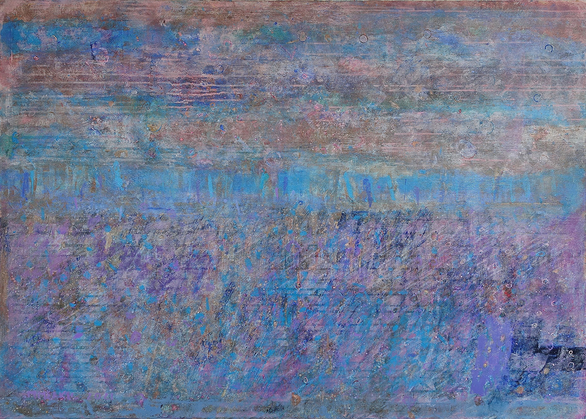 Martyna Merkel - Landscape (Acrylic on canvas | Größe: 150 x 110 cm | Preis: 7000 PLN)