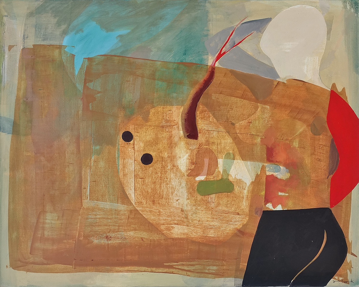 Jacek Cyganek - Woman of the Dunes (Oil on Canvas | Wymiary: 106 x 86 cm | Cena: 5000 PLN)