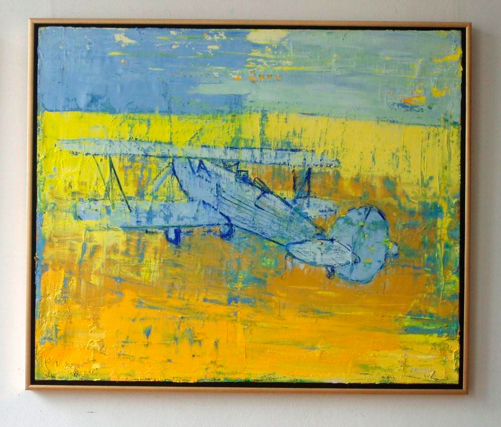 Jacek Łydżba - Fury (Oil on Canvas | Wymiary: 125 x 105 cm | Cena: 7000 PLN)