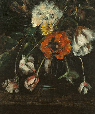 Julia Medyńska : Old Then painter : Oil on Canvas