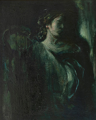 Julia Medyńska : The Beheading : Oil on Canvas