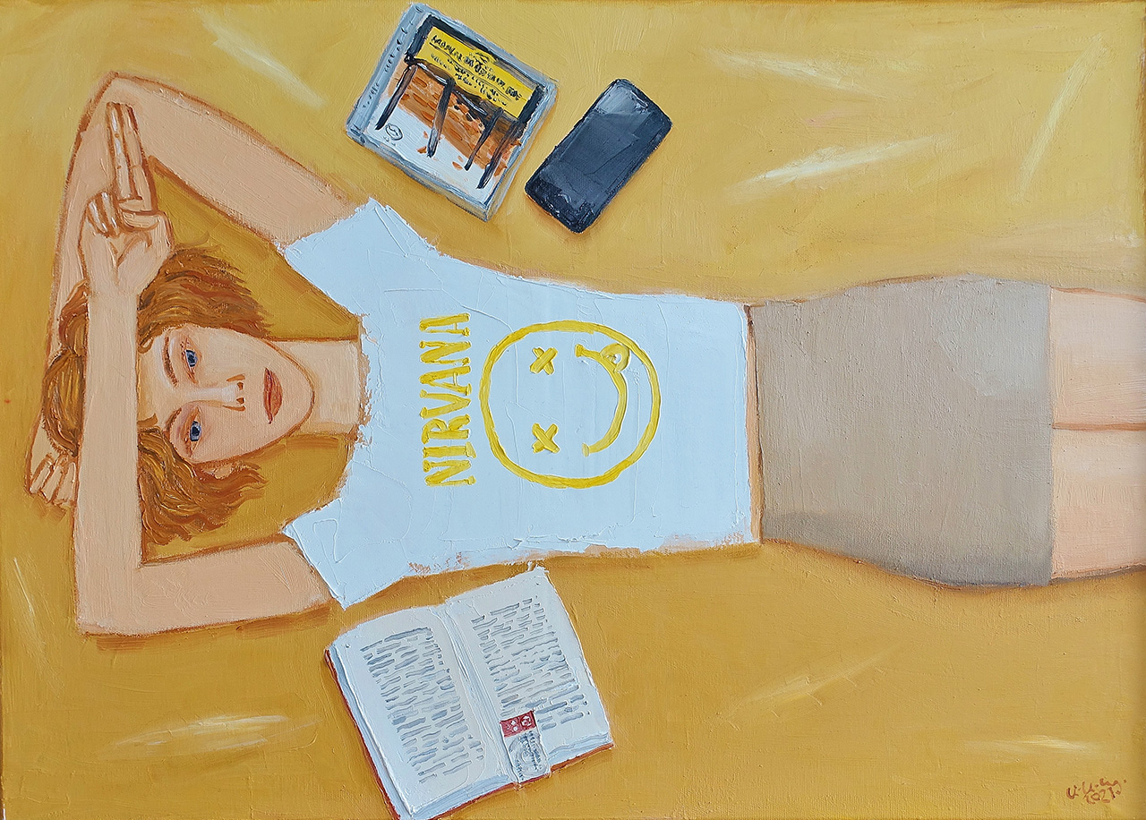 Krzysztof Kokoryn - Nirvana (Oil on Canvas | Wymiary: 76 x 56 cm | Cena: 7500 PLN)