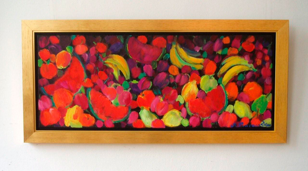 Beata Murawska - Still Life (Oil on Canvas | Size: 103 x 53 cm | Price: 5400 PLN)