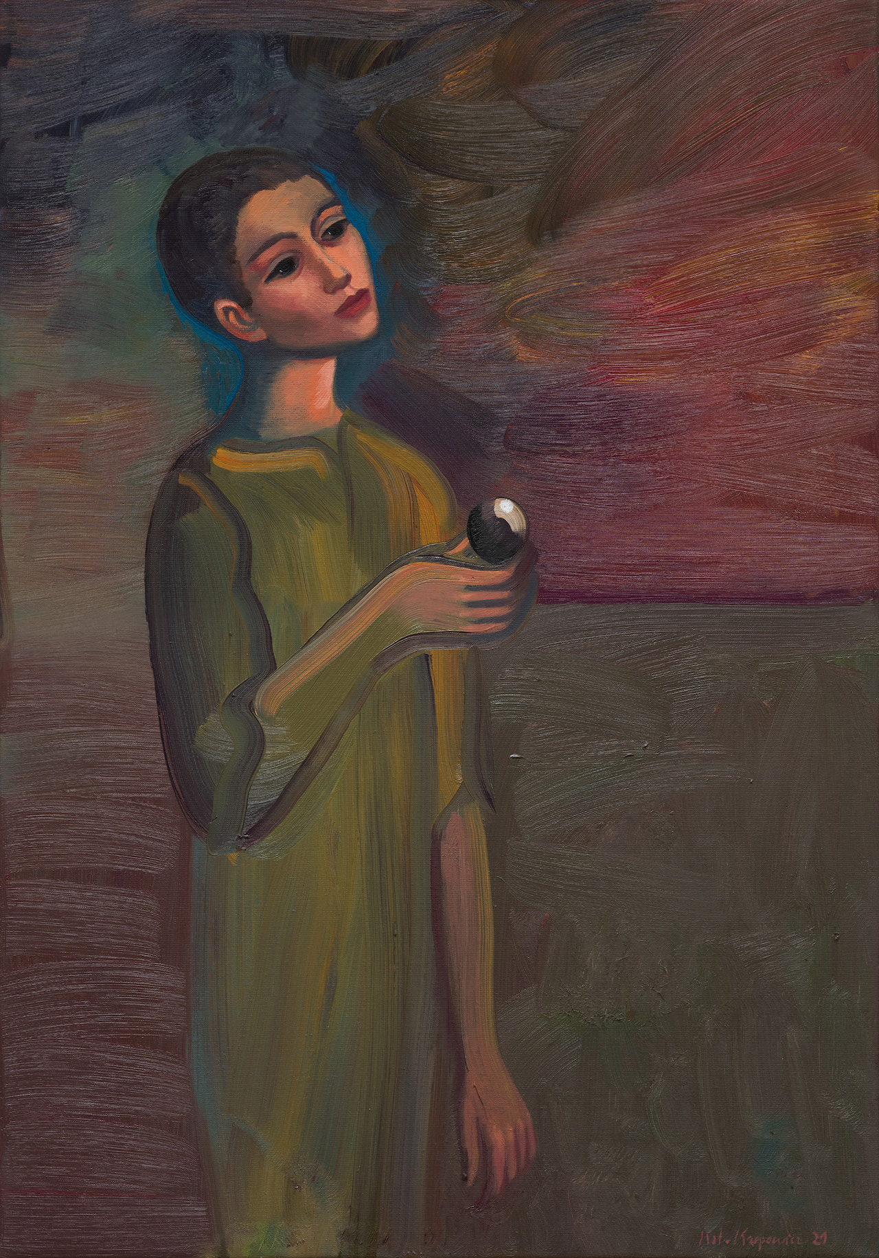 Katarzyna Karpowicz - Dreamer (Oil on Canvas | Wymiary: 70 x 100 cm | Cena: 28000 PLN)