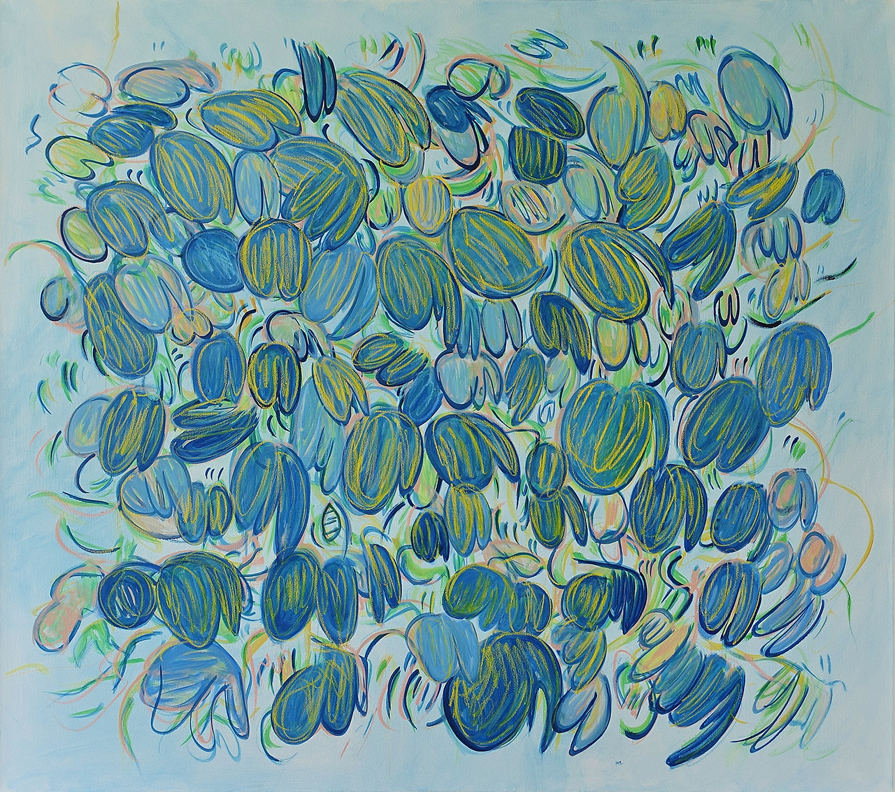 Kalina Horoń - Joy (Oil on Canvas | Wymiary: 176 x 156 cm | Cena: 9500 PLN)