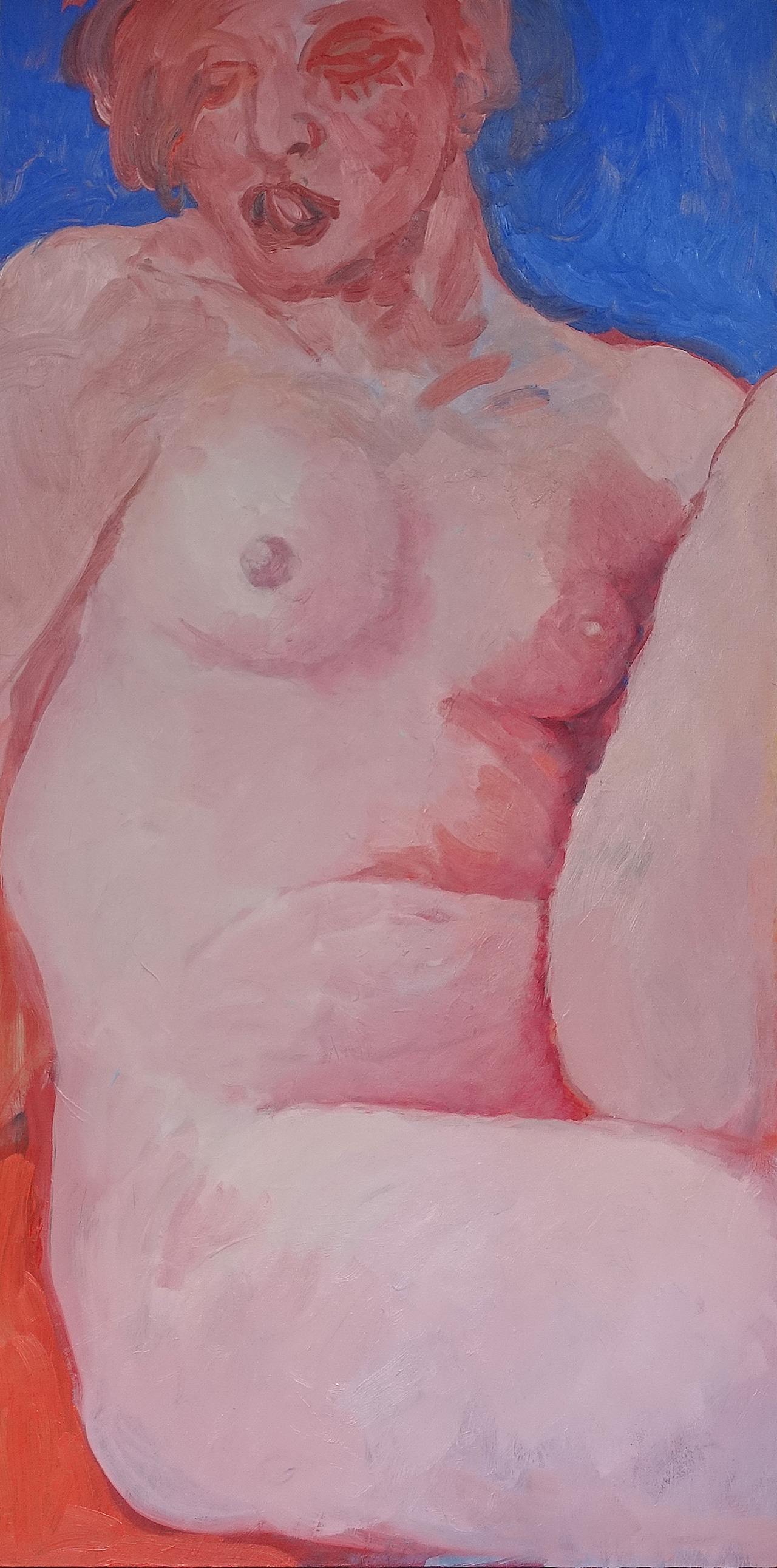 Katarzyna Swinarska - Nude (Oil on Canvas | Size: 106 x 206 cm | Price: 9500 PLN)