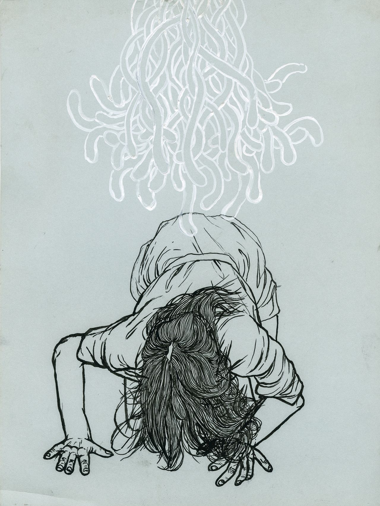 Magdalena Sawicka - Untitled Number 34 (Ink on paper | Size: 43 x 53 cm | Price: 1200 PLN)