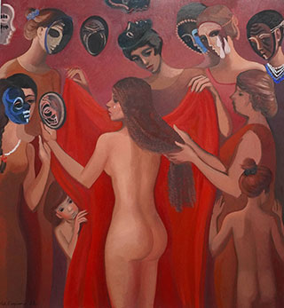 Katarzyna Karpowicz : Womanhood : Oil on Canvas