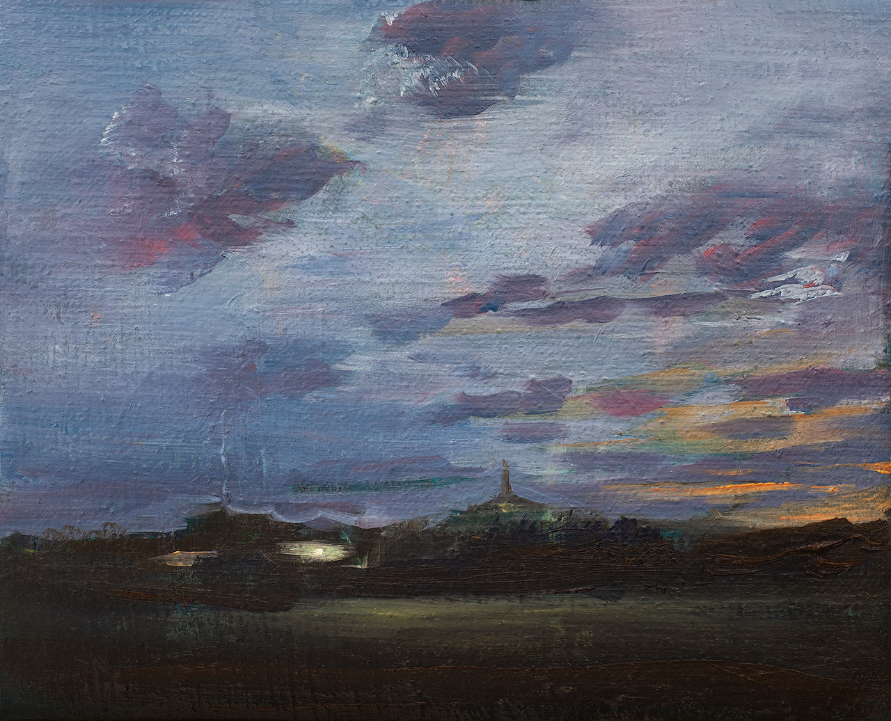 Julia Medyńska - The Call (Oil on Canvas | Size: 30 x 25 cm | Price: 4000 PLN)