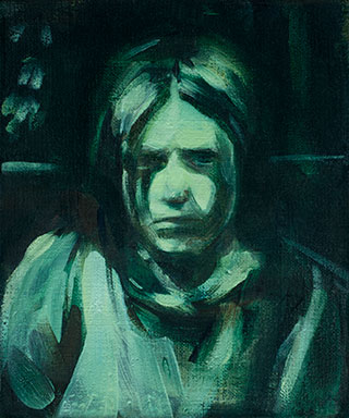 Julia Medyńska : The Chief : Oil on Canvas
