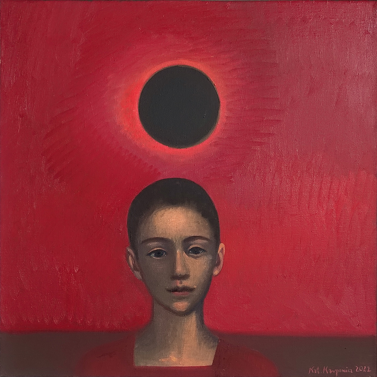 Katarzyna Karpowicz - Towa (Oil on Canvas | Size: 60 x 60 cm | Price: 16000 PLN)