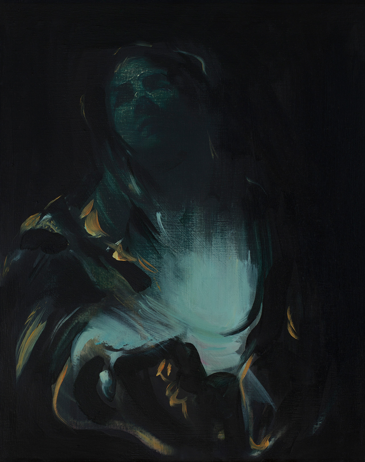 Julia Medyńska - Ecstasy No 2 (Oil on Canvas | Size: 41 x 51 cm | Price: 7000 PLN)