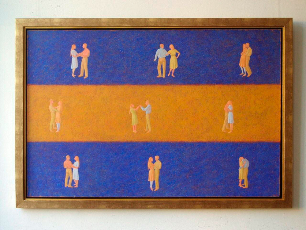 Mikołaj Kasprzyk - Dance (Oil on Canvas | Wymiary: 153 x 105 cm | Cena: 9000 PLN)