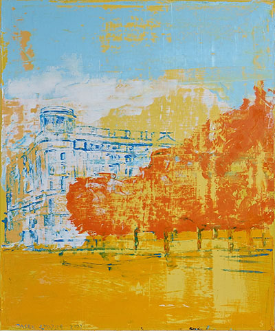 Jacek Łydżba : Bristol : Oil on Canvas