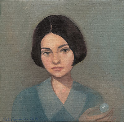 Katarzyna Karpowicz : Barbara : Oil on Canvas