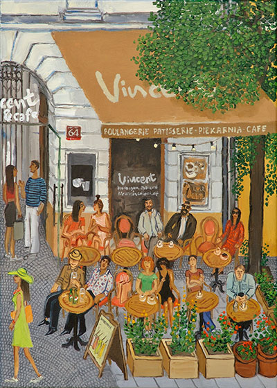 Krzysztof Kokoryn : Vincent : Oil on Canvas