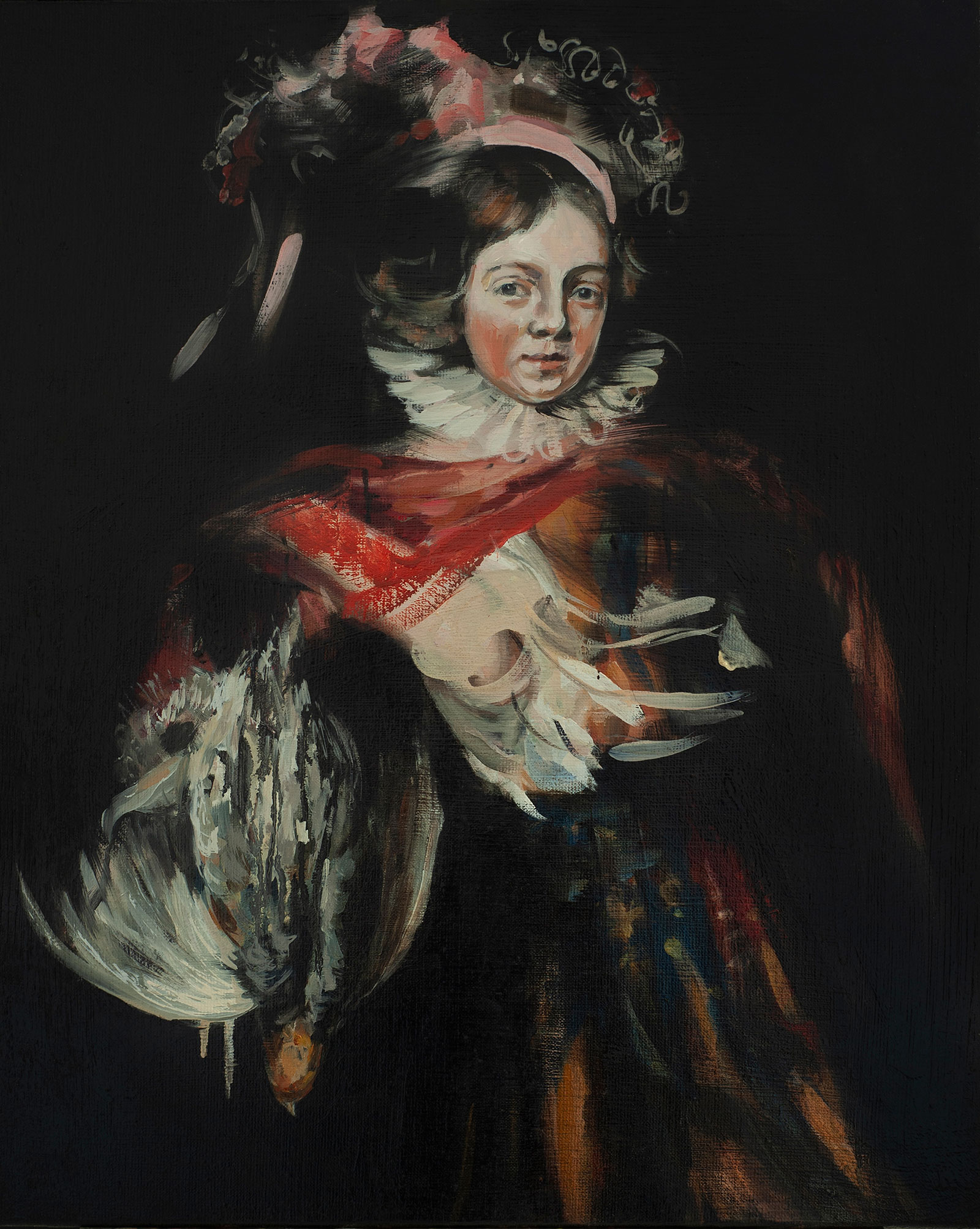 Julia Medyńska - La Principessa (Oil on Canvas | Size: 60 x 75 cm | Price: 14000 PLN)