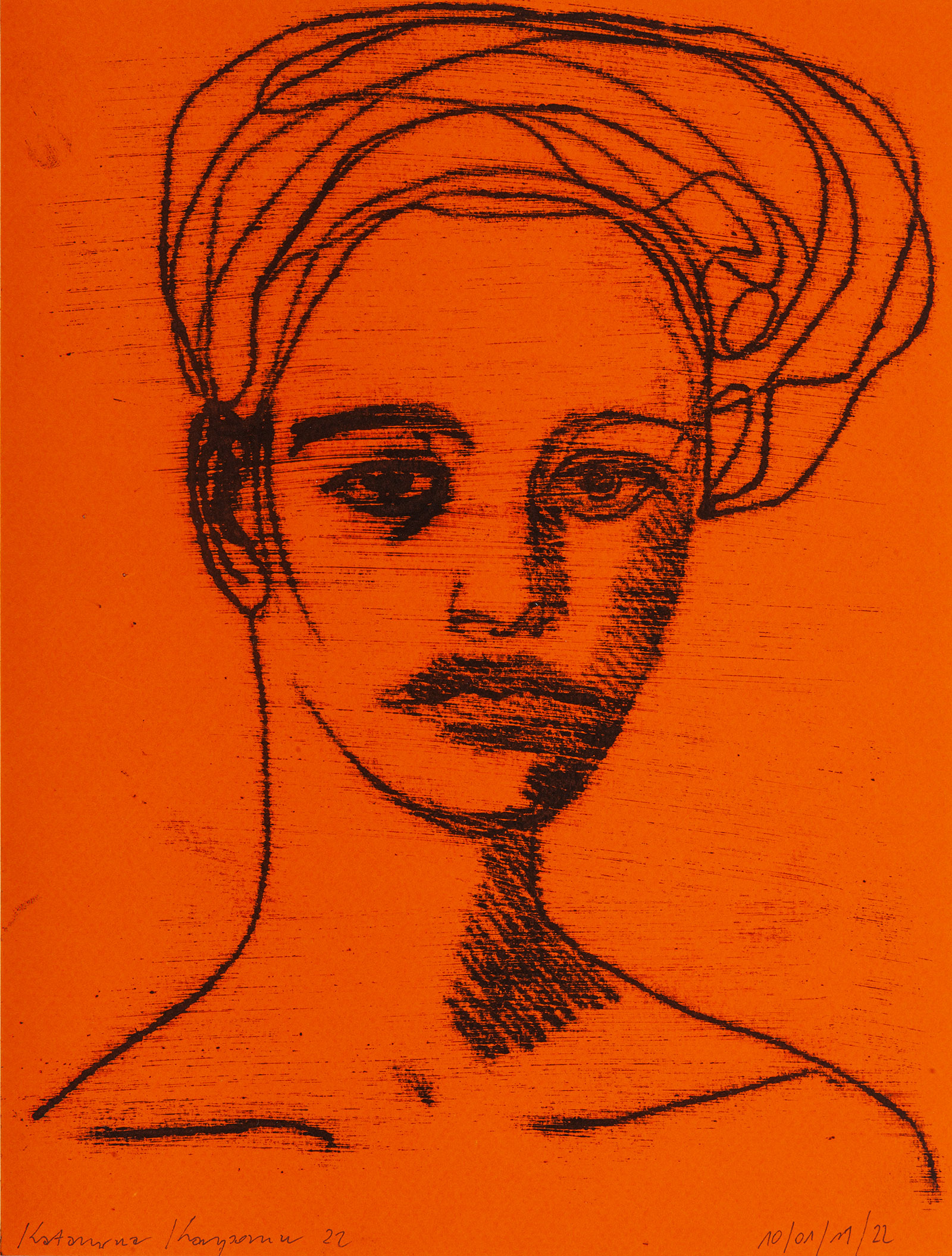 Katarzyna Karpowicz - Alba (Monotype on Paper | Wymiary: 23 x 31 cm | Cena: 2800 PLN)