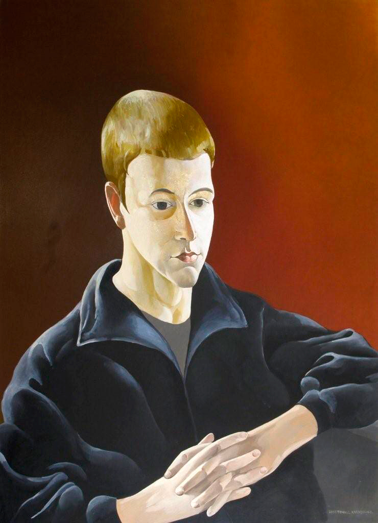 Tomasz Karabowicz - Irek (Oil on Canvas | Size: 100 x 130 cm | Price: 7000 PLN)