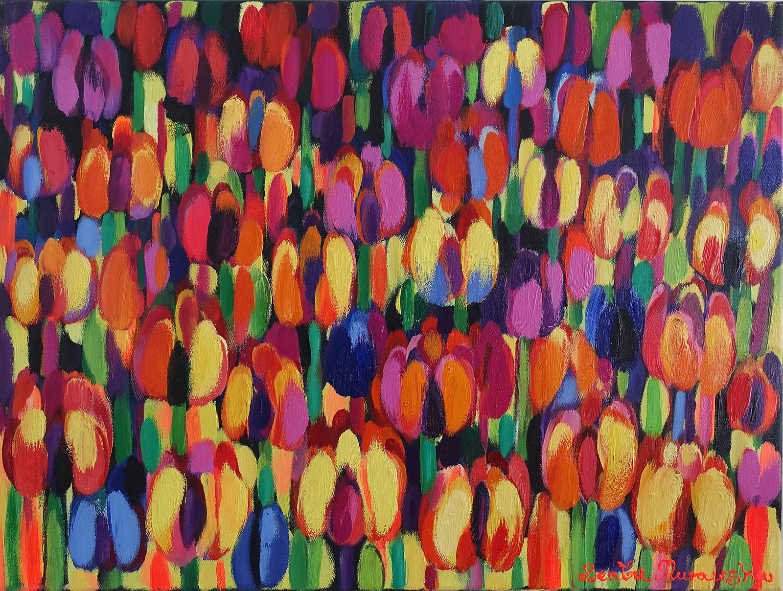 Beata Murawska - Belli di sera (Oil on Canvas | Size: 80 x 60 cm | Price: 7000 PLN)
