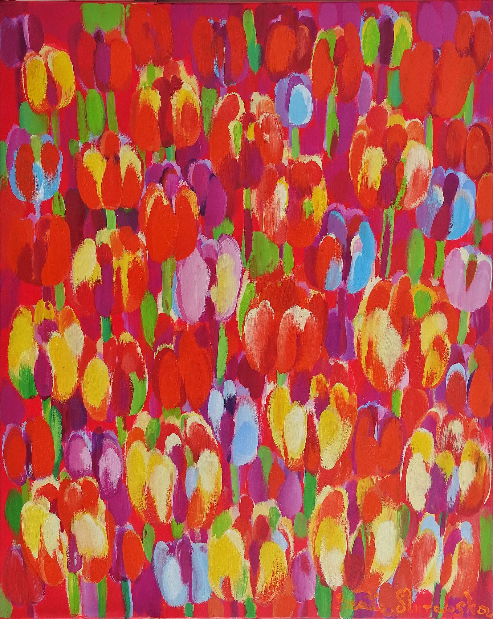 Beata Murawska - June (Oil on Canvas | Size: 80 x 100 cm | Price: 9000 PLN)